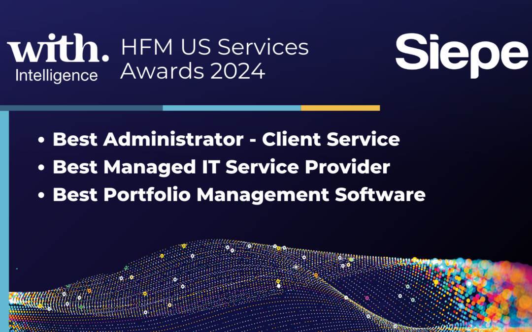 Siepe shortlisted in three categories for the With Intelligence HFM US Services Awards 2024